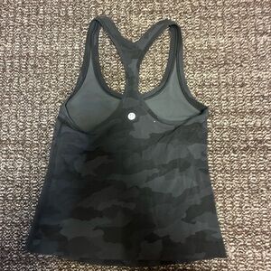 lululemon athletica Black Camo Racerback Tank